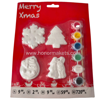 Christmas Plaster Painting Set
